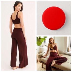 NWOT Free People Show Off Set - Crop Top & Pants